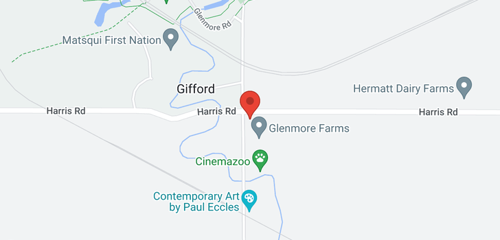 map of 5586 GLENMORE ROAD